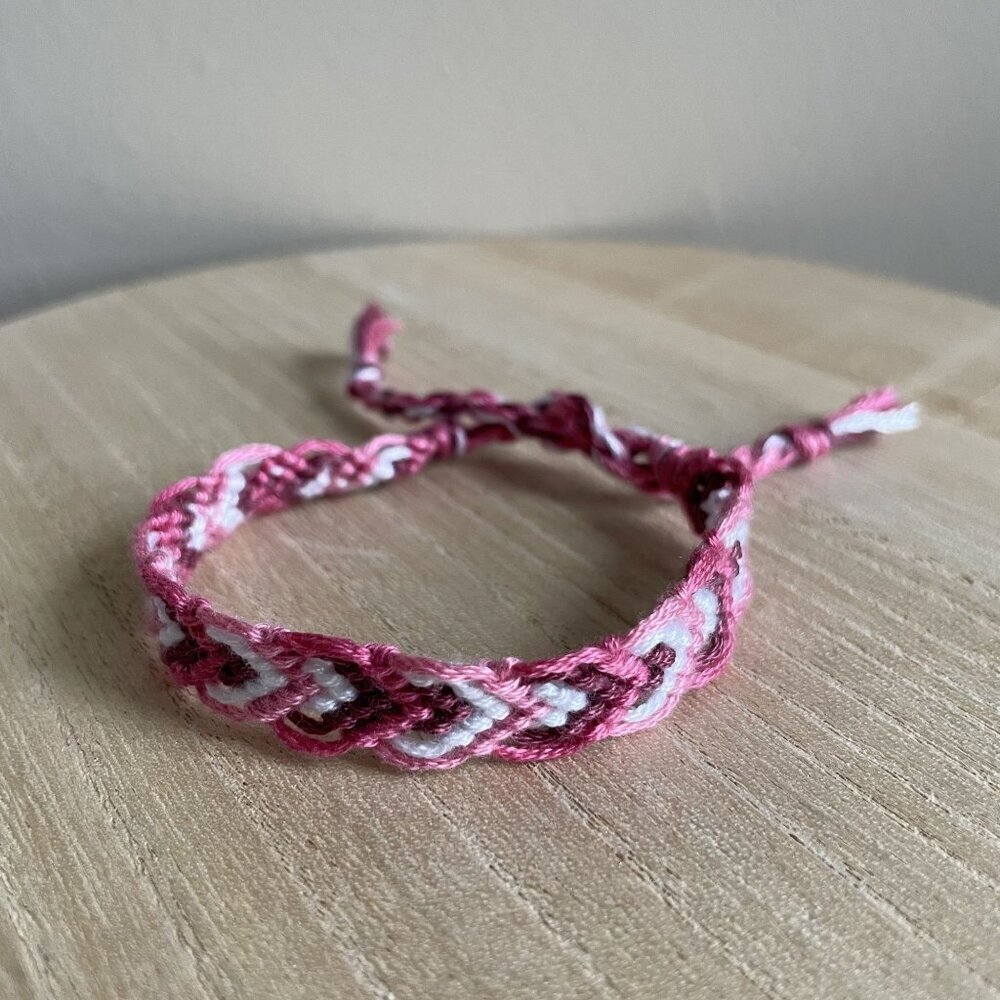Ann Bracelet, anklet, trendy, comfortable, tie, embroidery thread, woven, gift,